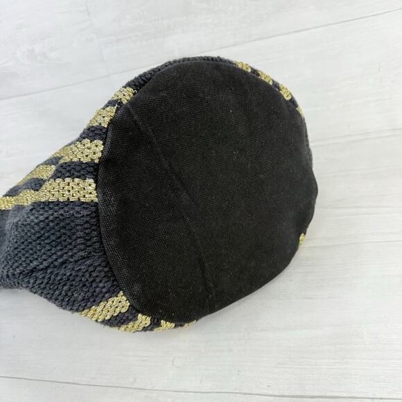 Urban Outfitters Yarn Woven Canvas Tote Bag Black Beach Vacation Resort Boho - Picture 7 of 15